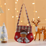 Christmas Cartoon 3D Doll Candy Gift Bag Handbag Apple Bag Christmas Gift Decoration