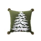 Christmas Pillow Set Christmas Tree Pillow Ins Style Embroidered American Sofa Pillow
