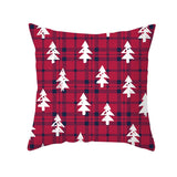 Cartoon Christmas Pillow Cover Home Office Sofa Cushion Pillowcase Home Furnishings