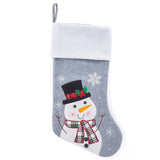 Christmas Socks Gift Bags New 3D Snowman Christmas Socks Christmas Gifts Holiday Candy Bags Gift Socks Decoration