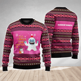 Dunkin Donuts Yeti Ugly Sweater