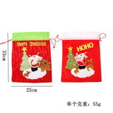 Christmas gift bag 3D Christmas gift bag Elderly gift bag Christmas packaging gift