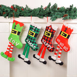 Long legged Christmas stockings, Christmas tree decorations, pendants, shopping mall windows, Christmas decorations, props