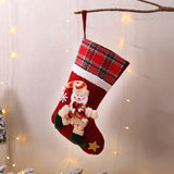 Christmas Doll Socks Christmas Decoration Children's Gift Bag Candy Socks Gift Bag