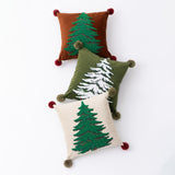 Christmas Pillow Set Christmas Tree Pillow Ins Style Embroidered American Sofa Pillow