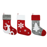 Christmas decorations, candy socks, embroidered Santa Claus socks, Christmas children's gifts, socks, gift bags, pendants