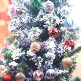 Christmas supplies, gifts, decorative balls, 6cm, 12 boxes, painted alien Christmas balls