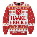 Haake Beck Christmas Ugly Sweater