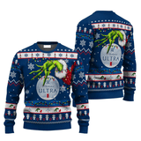 Michelob Ultra Grinch Hand Stock Ugly Sweater