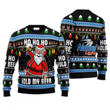 Natural Light Drunken Santa Ugly Sweater