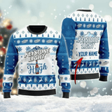 Personalized Keystone Light Make Me High Ugly Sweater