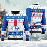 Personalized Michelob Ultra Make Me High Ugly Sweater