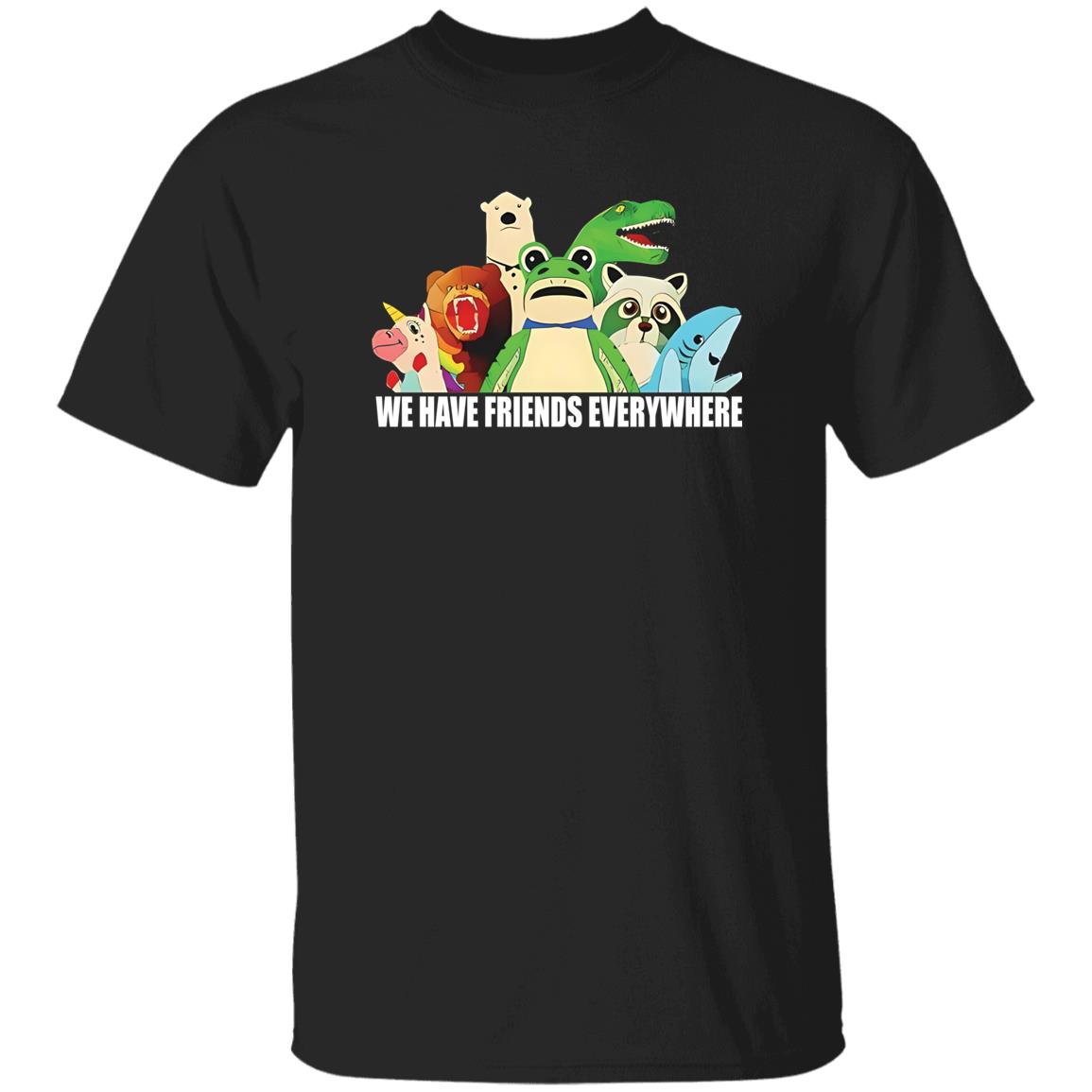 Portland Frog We Have Friends Everywhere Shirt