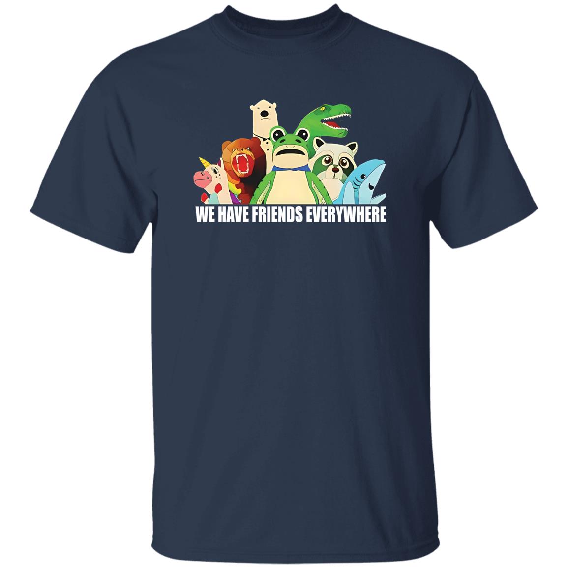 Portland Frog We Have Friends Everywhere Shirt