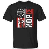 Retro No Kings Nope Protest T-Shirt