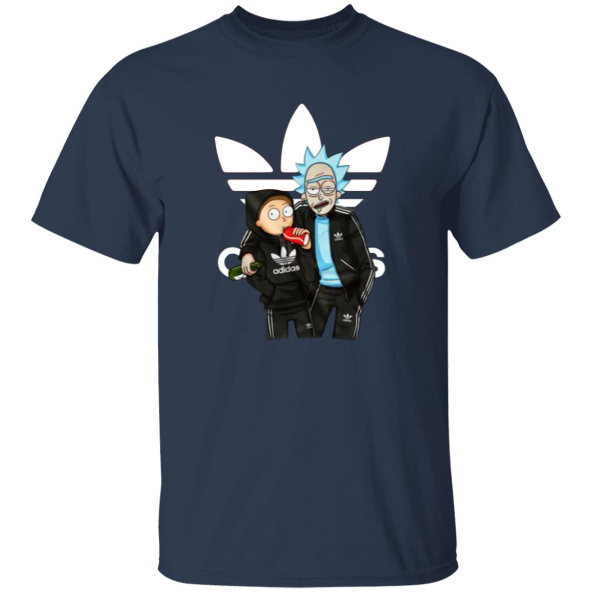 Rick And Morty Adidas Shirt