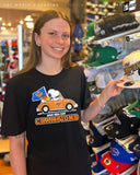 Snoopy and Woodstock x New York Knicks 2025 NBA Cup Champions shirt