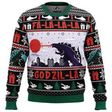 Sweater FaLaLaLa Godzil-La Godzilla Ugly Christmas