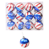 American Independence Day decoration props American style painted balls hand-painted Christmas balls Christmas tree decorations
