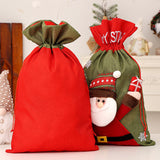 Christmas gift bag, Santa Claus backpack, children's gift bag, jewelry bag