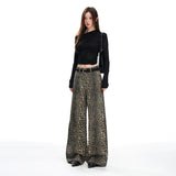 Autumn Streetwear Casual Slimming Low Waist Loose Wide Leg Pants