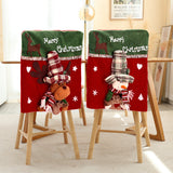 Christmas chair cover decoration matching chair cover restaurant atmosphere party decoration supplies gifts