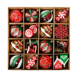 Christmas decorations, plastic balls, holiday party decorations, pendants, Christmas ball sets