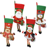 Christmas Decoration Large Santa Claus Elk Snowman Penguin Gift Bag Christmas Pendant Supplies