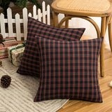 Nordic ins Christmas pillowcase plaid cushion cover living room sofa decorative pillowcase