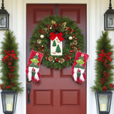 Christmas Decorations 3D Elf Faceless Dolls Christmas Socks