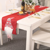 Christmas decoration supplies Rudolf table flag creative three-dimensional elderly dining table decoration tablecloth placemat