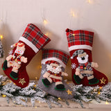 Christmas Doll Socks Christmas Decoration Children's Gift Bag Candy Socks Gift Bag