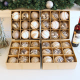 Christmas ball set, home painted ball decoration supplies, Christmas tree hanging ball ornaments