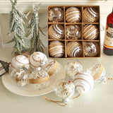 Christmas ball set, home painted ball decoration supplies, Christmas tree hanging ball ornaments