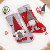 Christmas decorations, 3D faceless dolls, Christmas socks, Christmas gift bags, candy bags, elderly snowman gift bags