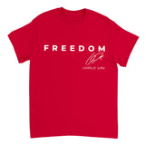 Unisex Red Freedom Shirt | Charlie Kirk Red Shirt | We Wear Red