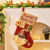 Christmas Decorations Cartoon Christmas Socks 3D Elderly Gift Socks Candy Gift Bags Decorative Socks