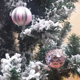 Christmas supplies, gifts, decorative balls, 6cm, 12 boxes, painted alien Christmas balls