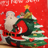 Christmas gift bag, large size, children's candy bag, flannel printed, elderly drawstring drawstring drawstring drawstring bag