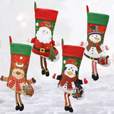 Christmas Decoration Large Santa Claus Elk Snowman Penguin Gift Bag Christmas Pendant Supplies