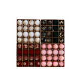 Christmas decoration ball set party Christmas tree hanging ball pendant plush painted Christmas ball gift box