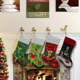 Christmas Decorations Greentown Christmas Socks Green Haired Monster Christmas Gift Bag Large Children's Candy Bag