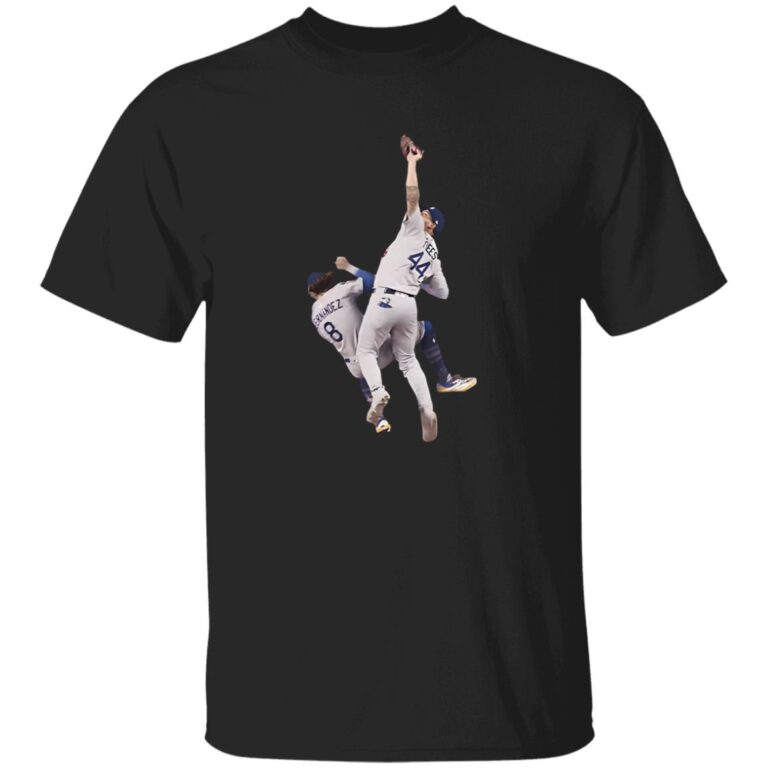 Andy Page Kike Hernandez Outfield Catch Tee