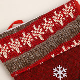 Christmas Socks Gift Bag Santa Claus Decorative Candy Gift Bag Santa Claus Socks Decorative Gift Bag