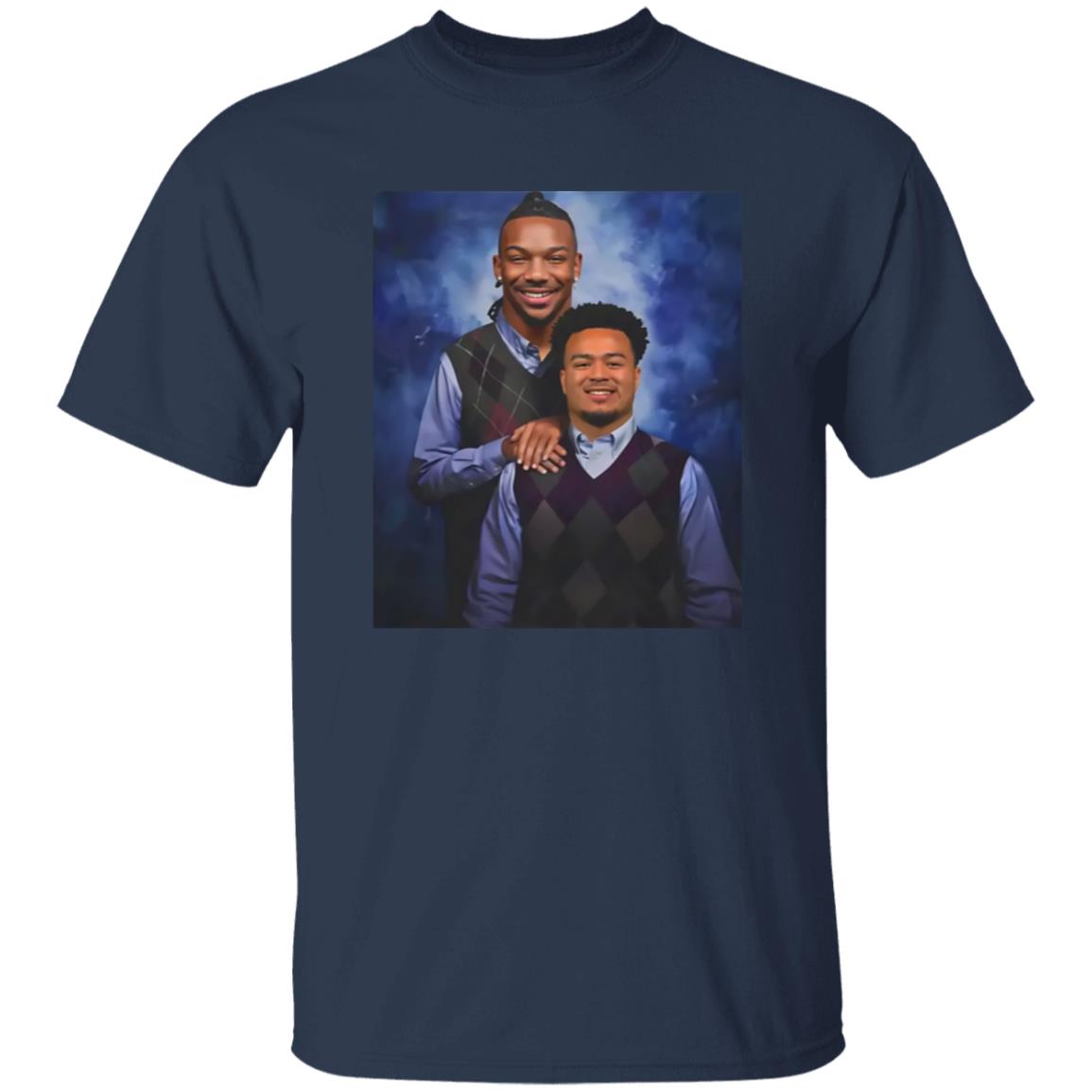 Bijan Robinson and Tyler Allgeier Step Brothers Football Shirt