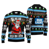 Bud Light Drunken Santa Ugly Sweater
