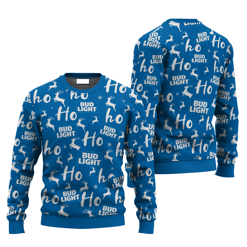 Bud Light HoHoHo Ugly Sweater