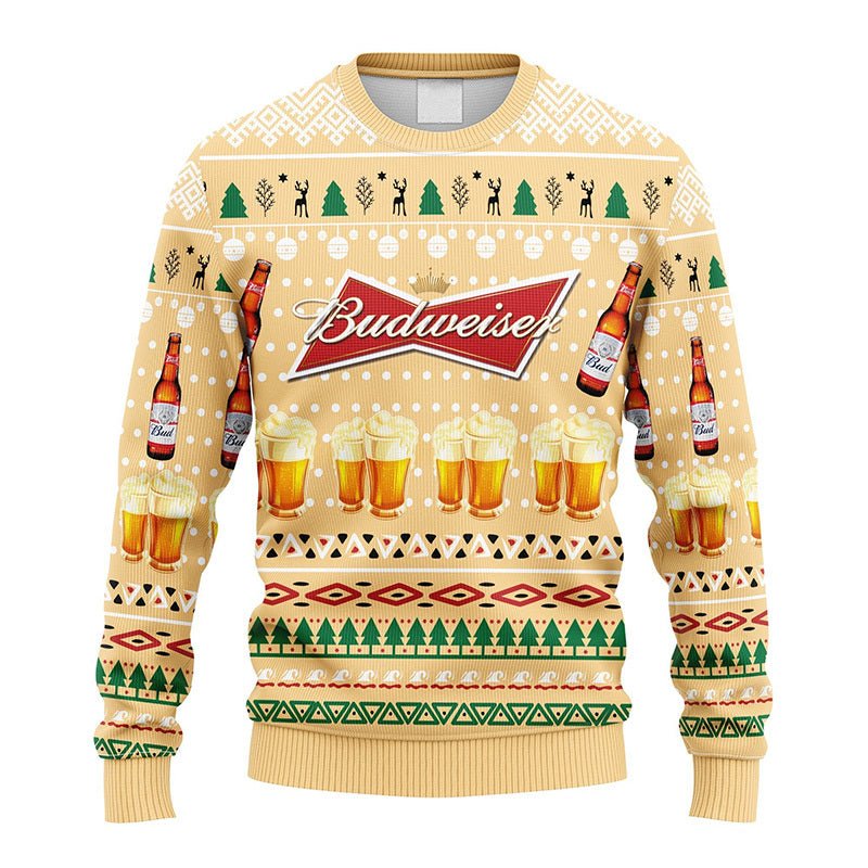 Budweiser Christmas Ugly Sweater