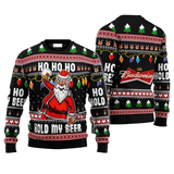 Budweiser Drunken Santa Ugly Sweater