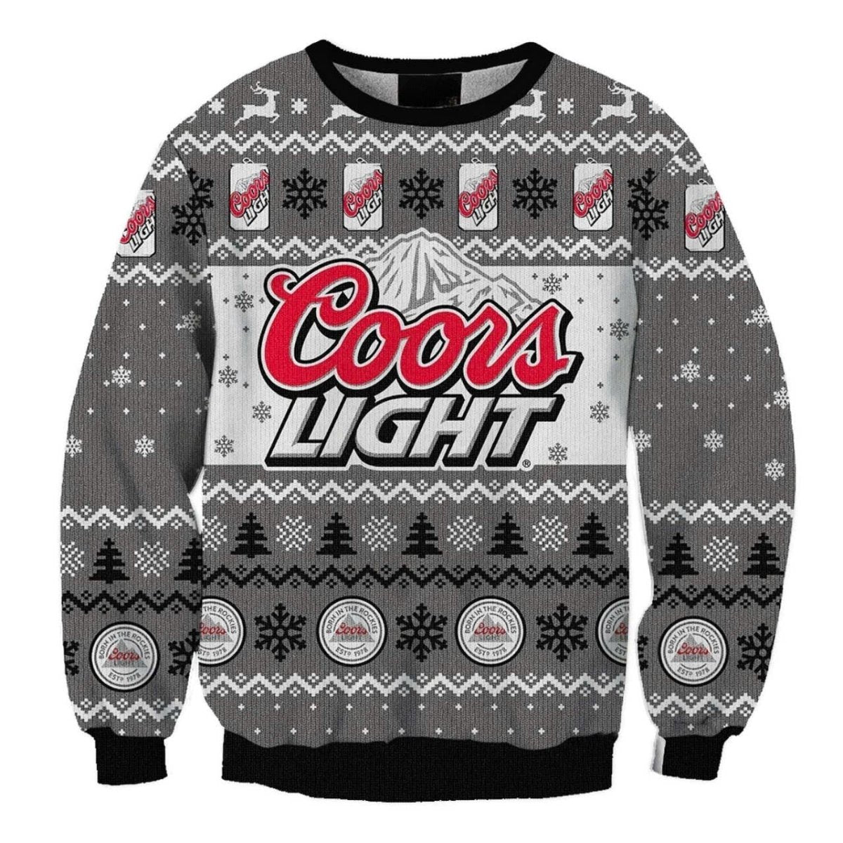 Coors Light Holiday Ugly Sweater
